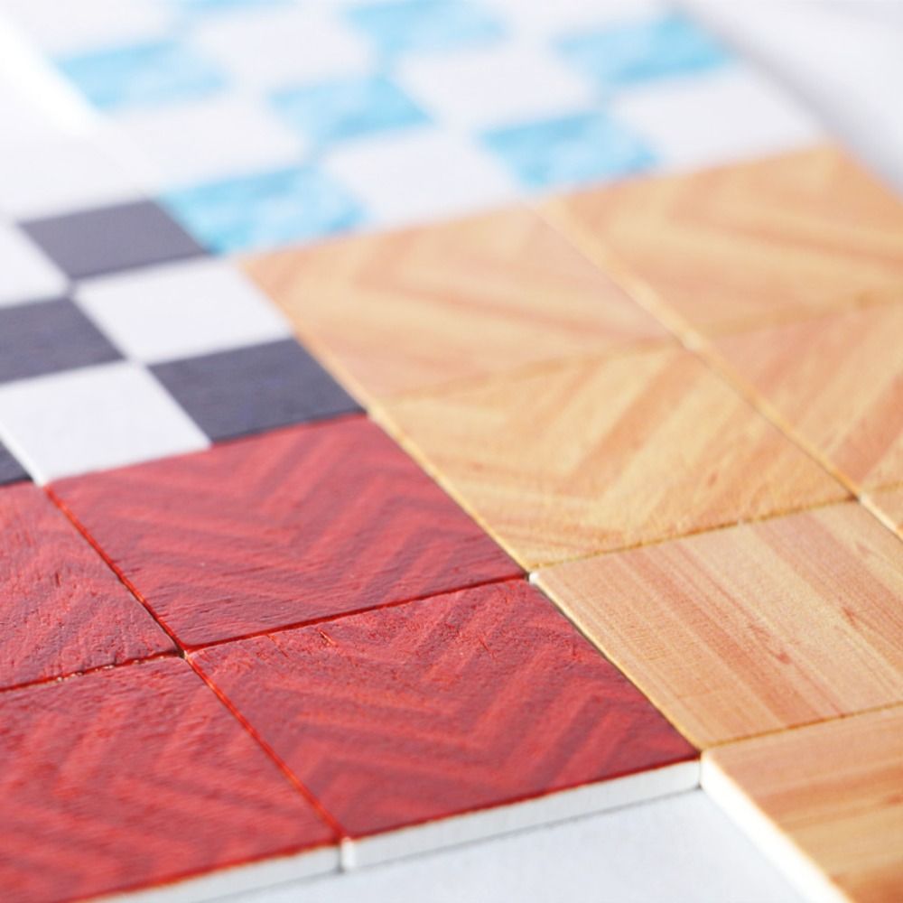 Ceramic Tile Floor - 9pcs/set 1:6/1:12 Dollhouse Furniture Doll House