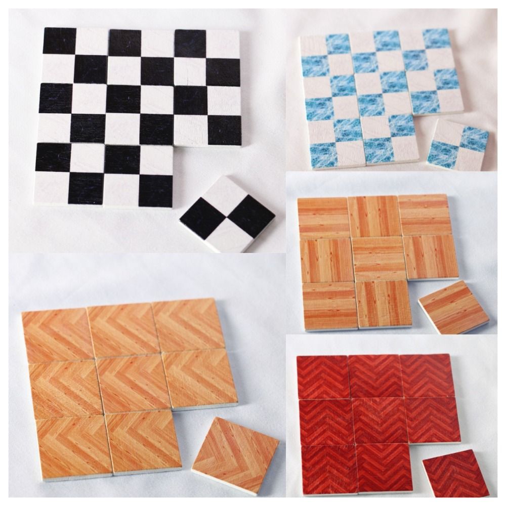 9pcs/set 1:6/1:12 Dollhouse Fu - Ceramic Tile Floor review and price