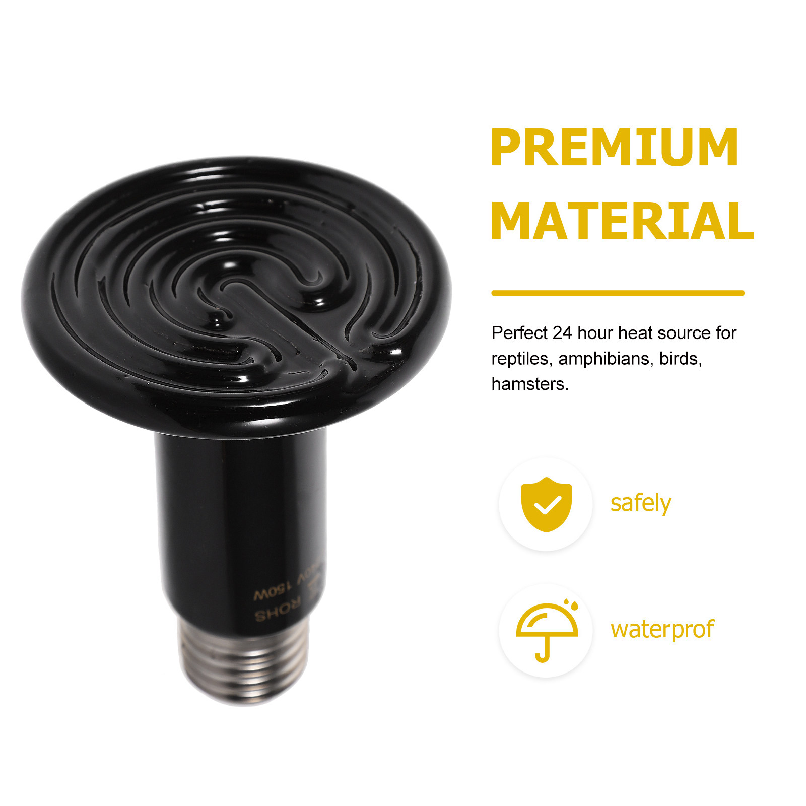 1Pcs Reptile Heat Energy Savin - Ceramic Heat Emitter review and price