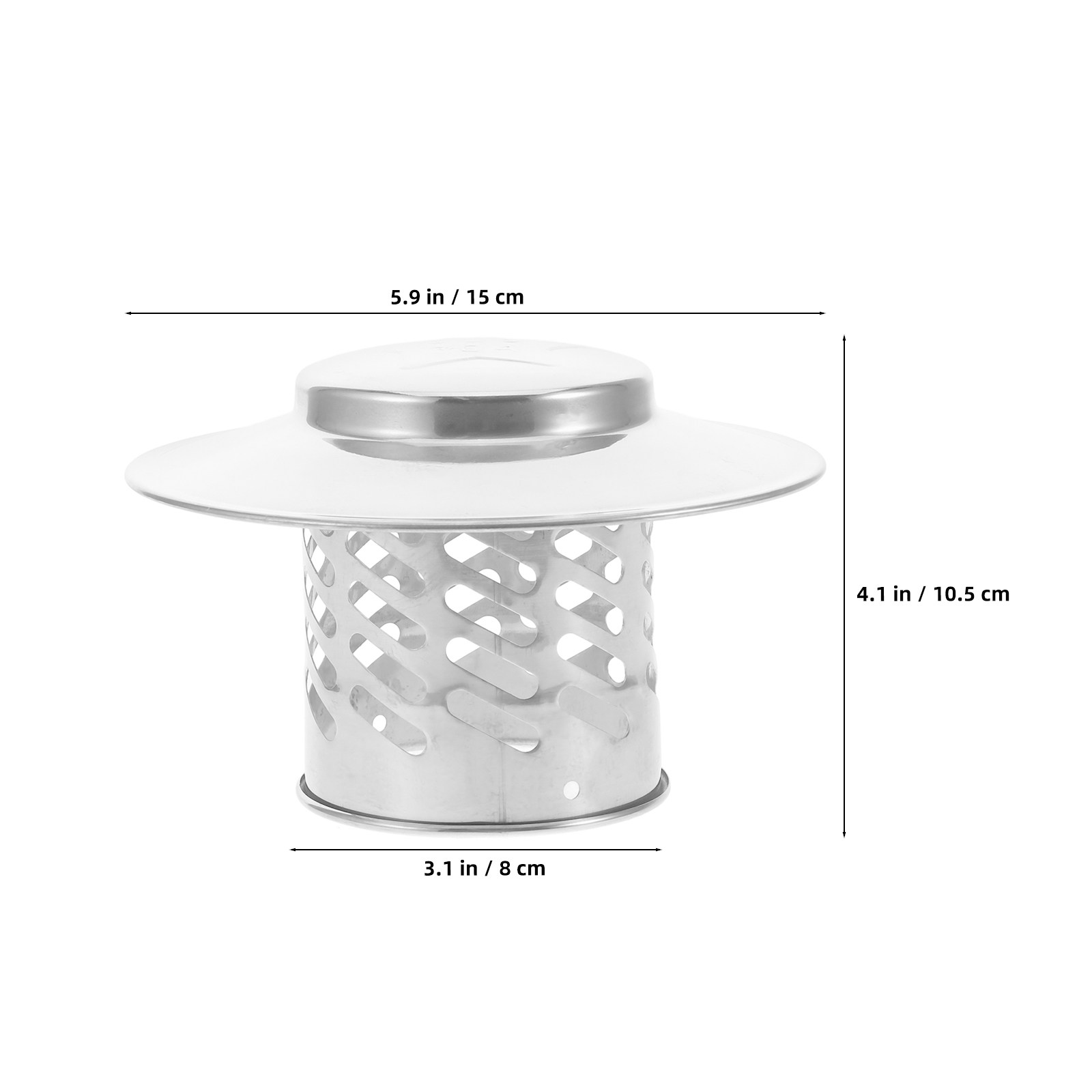 2Pcs Stainless Steel Chimney C - Screen Top Mesh review and price
