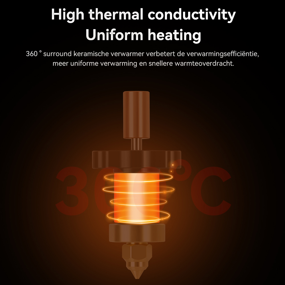 Ender-3 V3 KE Hotend Kit Nozzl - Ceramic Heat Emitter review and price