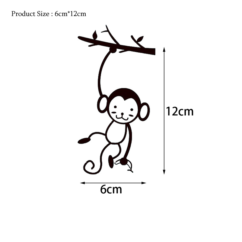 Black Cute Monkey Hanging Tree - Pvc Panel Background review and price